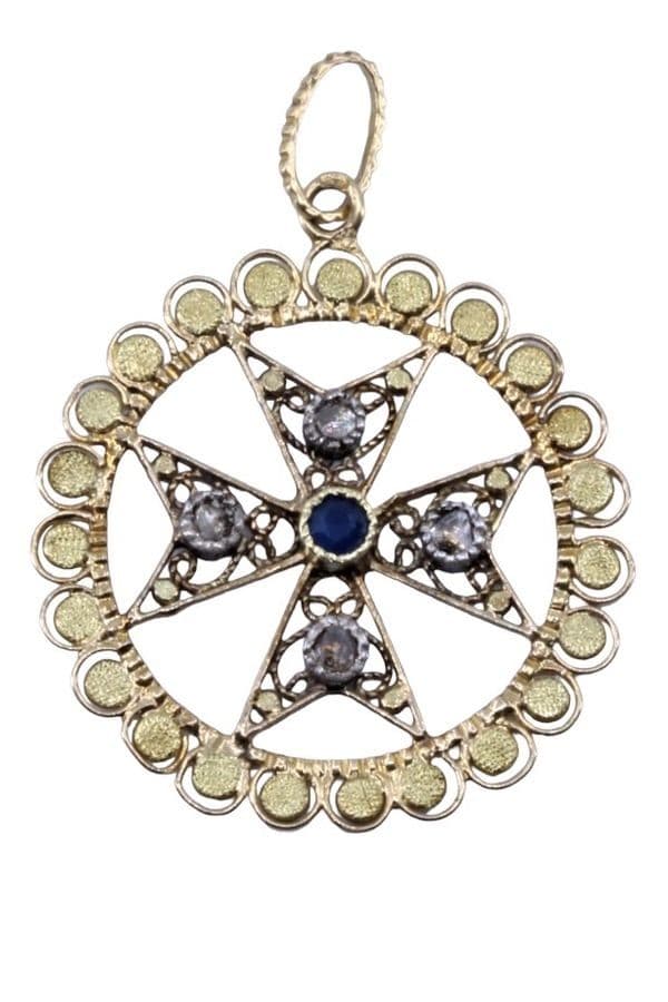 PENDENTIF ART-DÉCO — vue 1