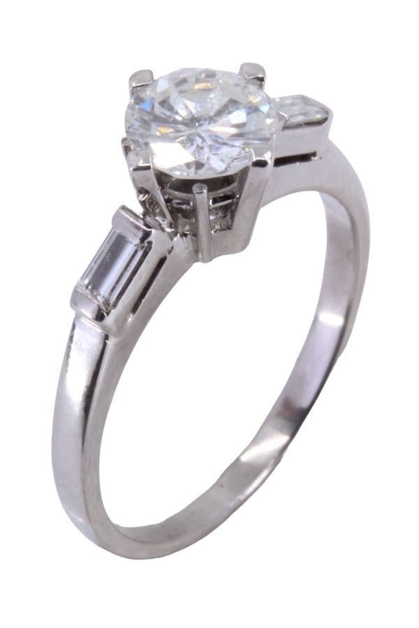 SOLITAIRE DIAMANTS 0.92 CARAT — vue 4
