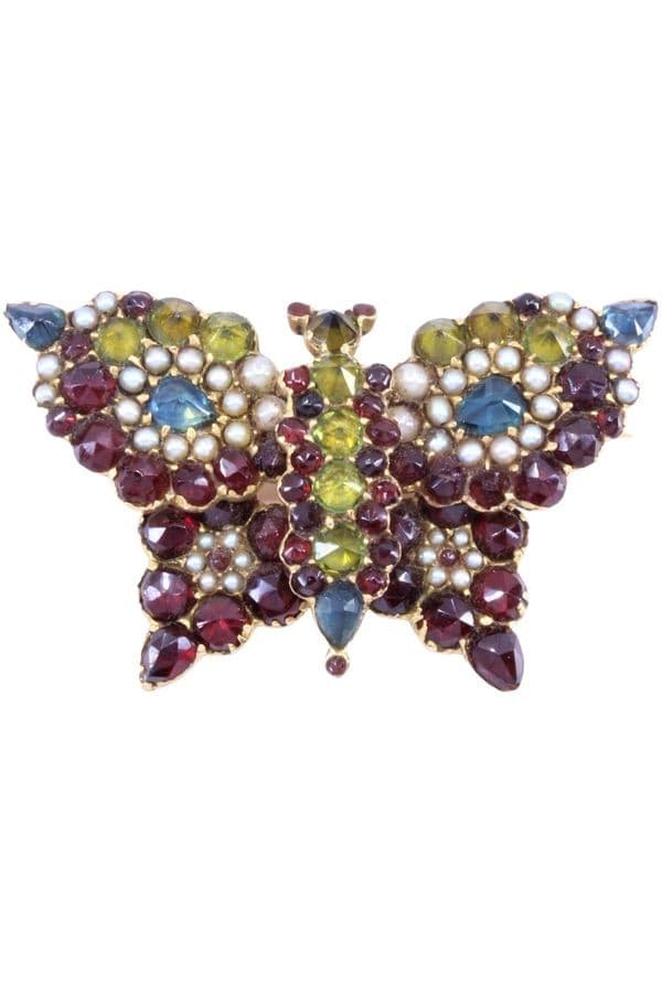 BROCHE PAPILLON ANCIENNE