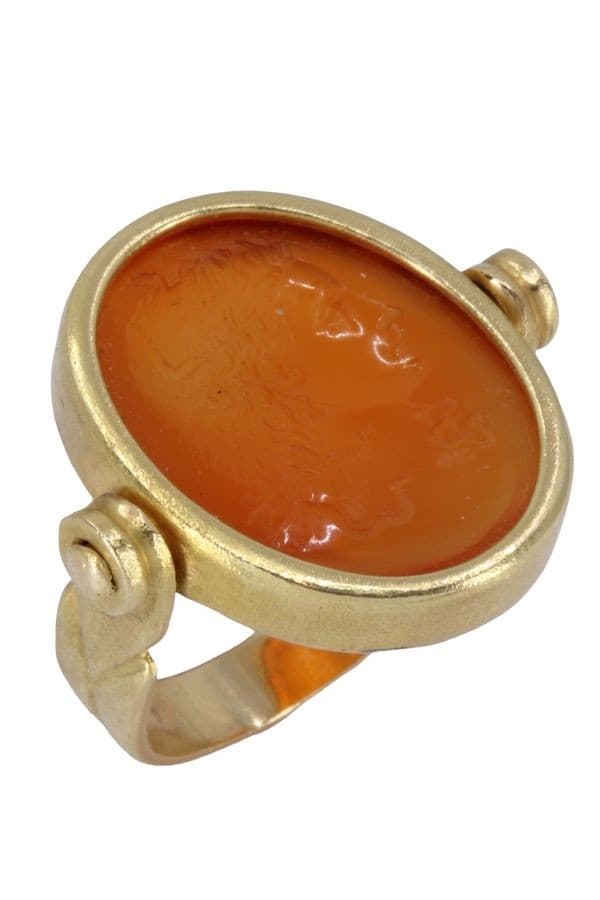 BAGUE INTAILLE  RÉVERSIBLE — vue 5