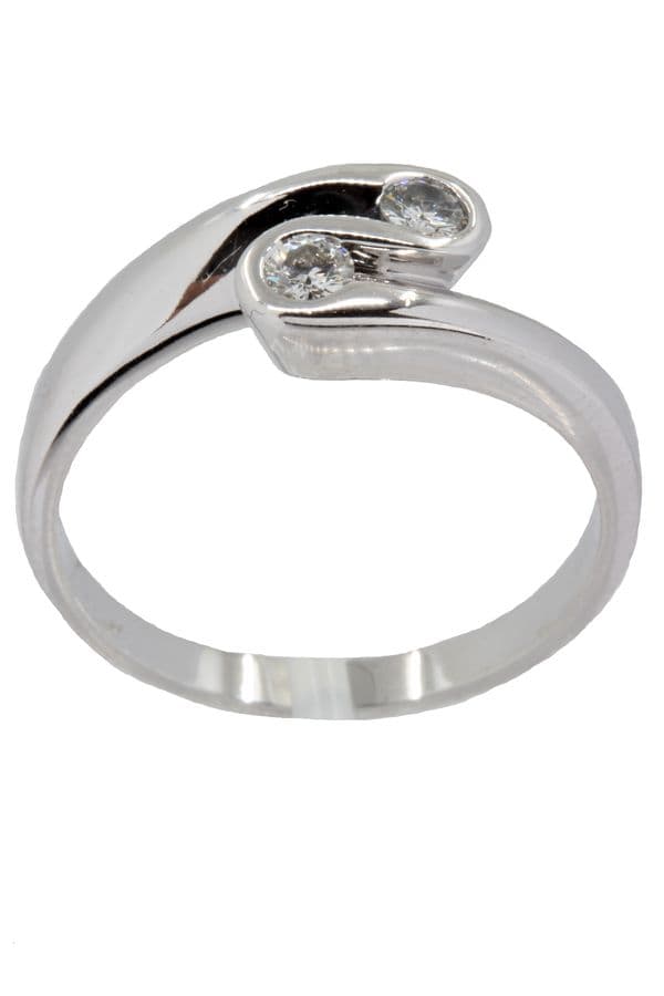 BAGUE TOI ET MOI DIAMANTS — vue 1
