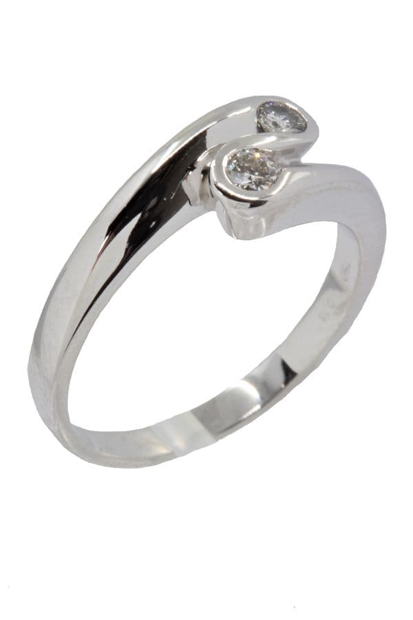 BAGUE TOI ET MOI DIAMANTS — vue 3