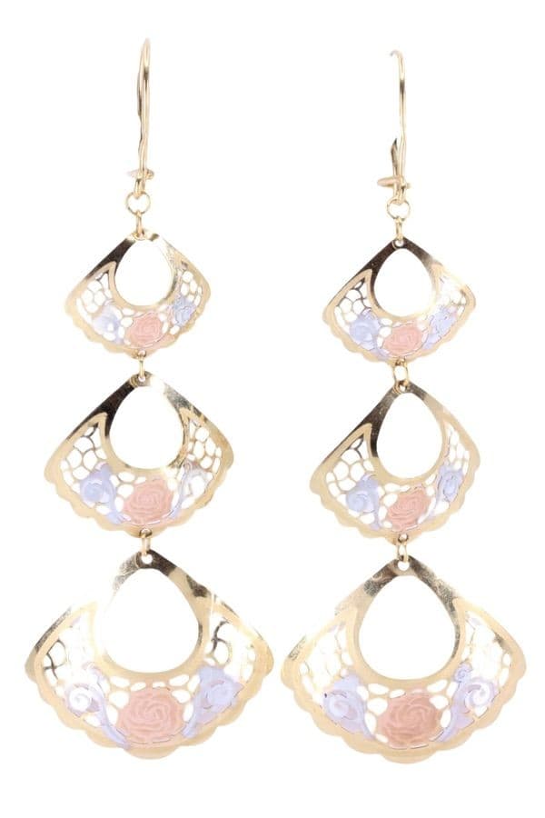 BOUCLES D'OREILLES PENDANTES — vue 1