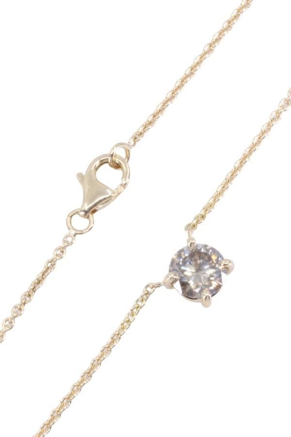 COLLIER DIAMANT PRISONNIER — vue 3