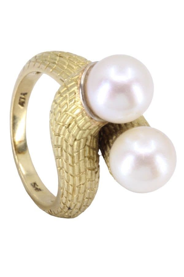 BAGUE TOI ET MOI PERLE — vue 4