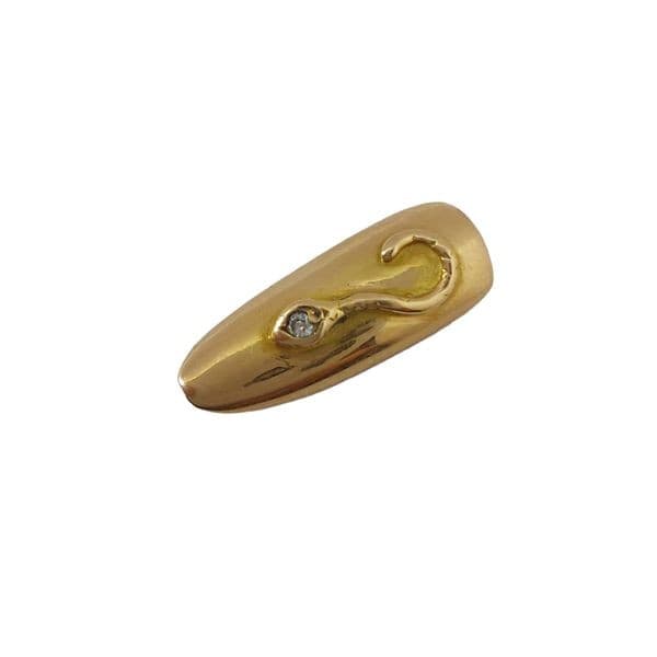 ONGLE SERPENT DIAMANT — vue 1