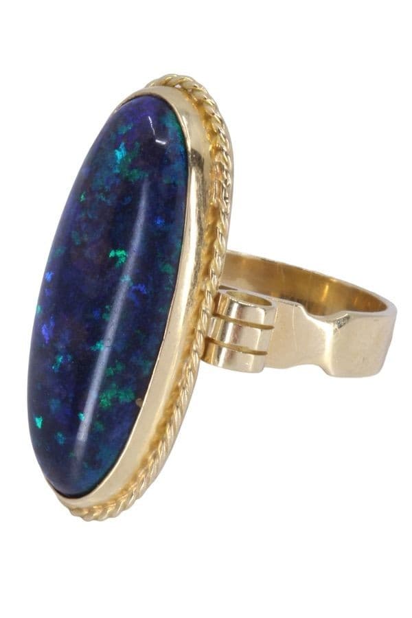 BAGUE OPALE MODERNE — vue 5