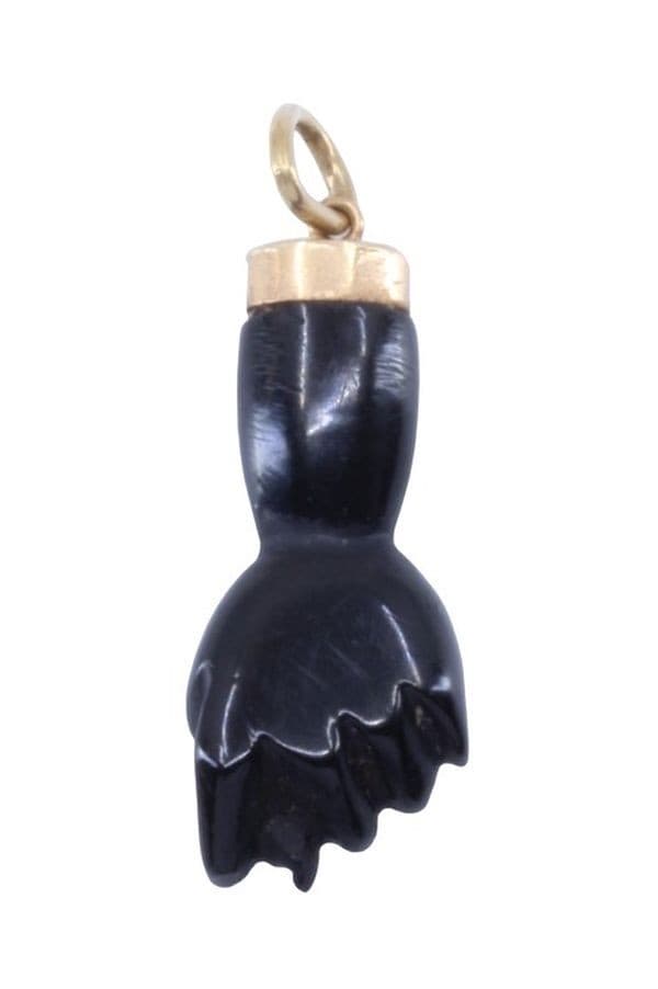 PENDENTIF "MANO FIGA" EN ONYX — vue 3