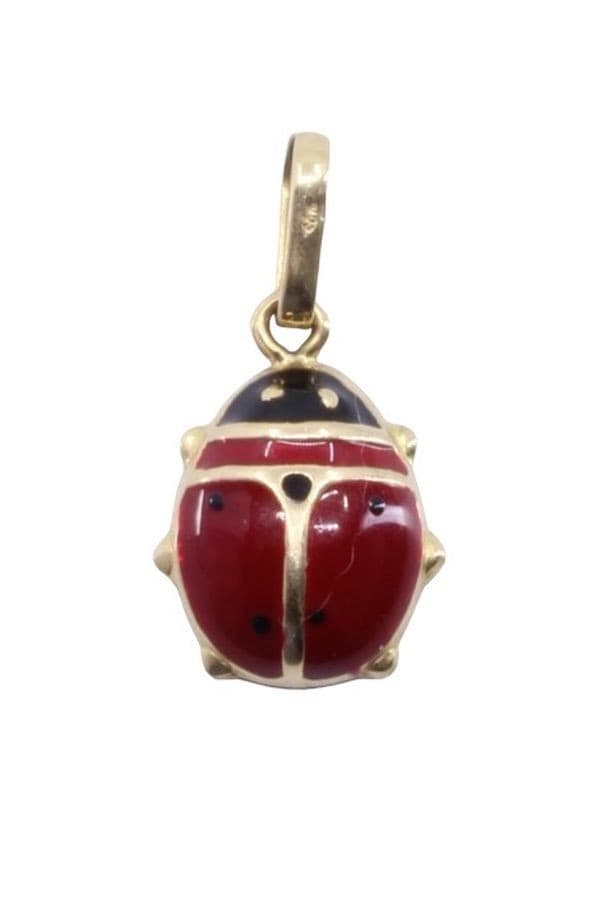 PENDENTIF COCCINELLE — vue 1