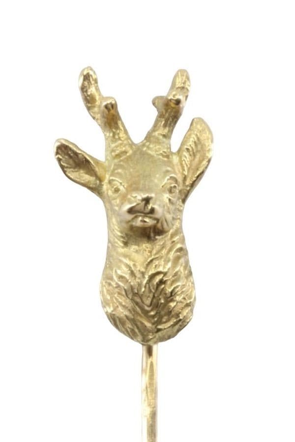 ÉPINGLE ANCIENNE CERF — vue 2