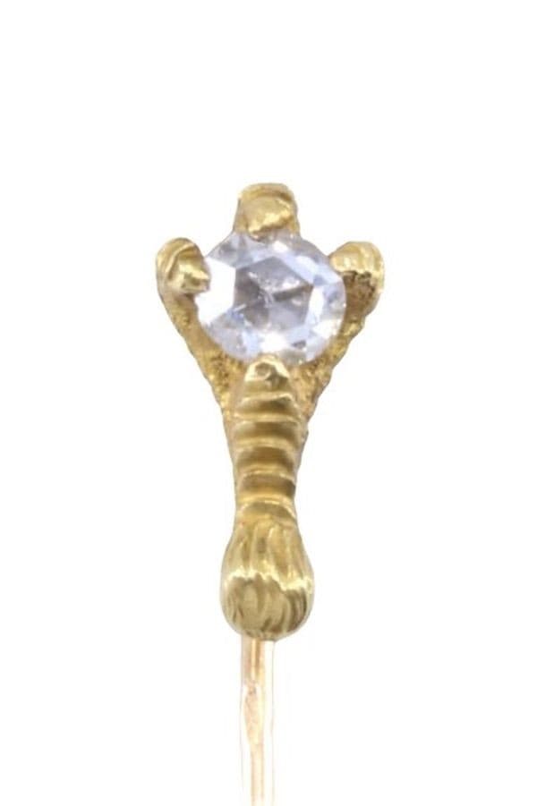 ÉPINGLE SERRE D'AIGLE DIAMANT — vue 2