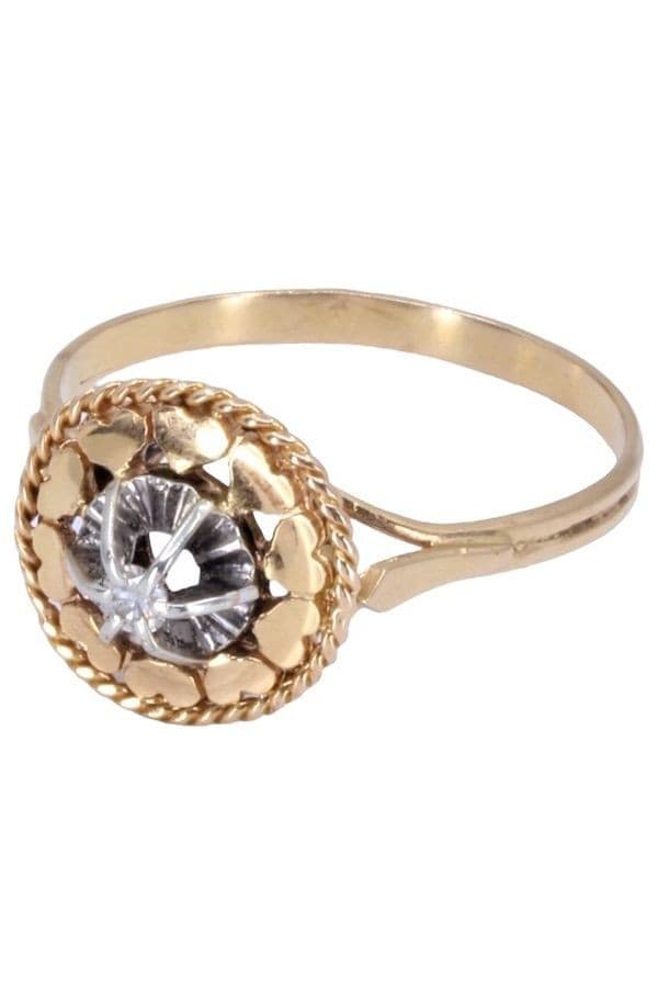 BAGUE DIAMANT NAPOLÉON III — vue 3