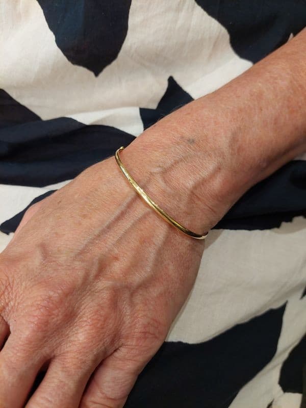 BRACELET JONC OUVRANT SOUPLE — vue 3