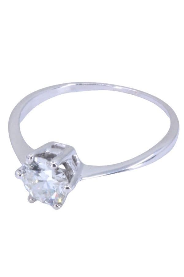 SOLITAIRE DIAMANT 0.90 CARAT — vue 5